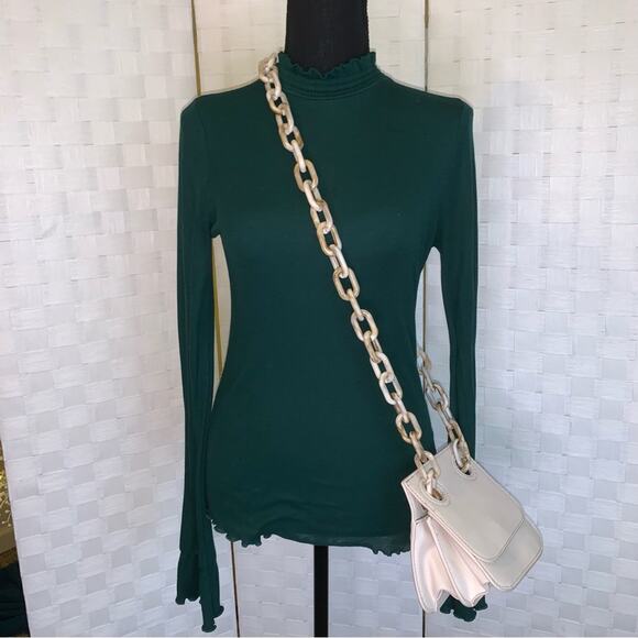 Studio 33 OG shoulder flap bag Chain Link Strap Bag - Picture 1 of 11